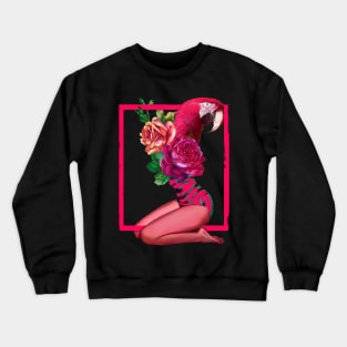 Parrot girl Crewneck Sweatshirt